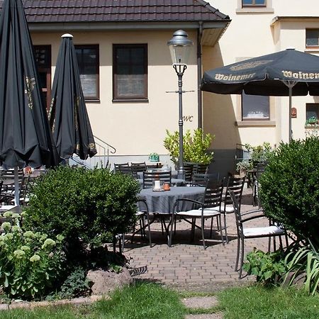 Linde Restaurant & Hotel Nussloch Bagian luar foto