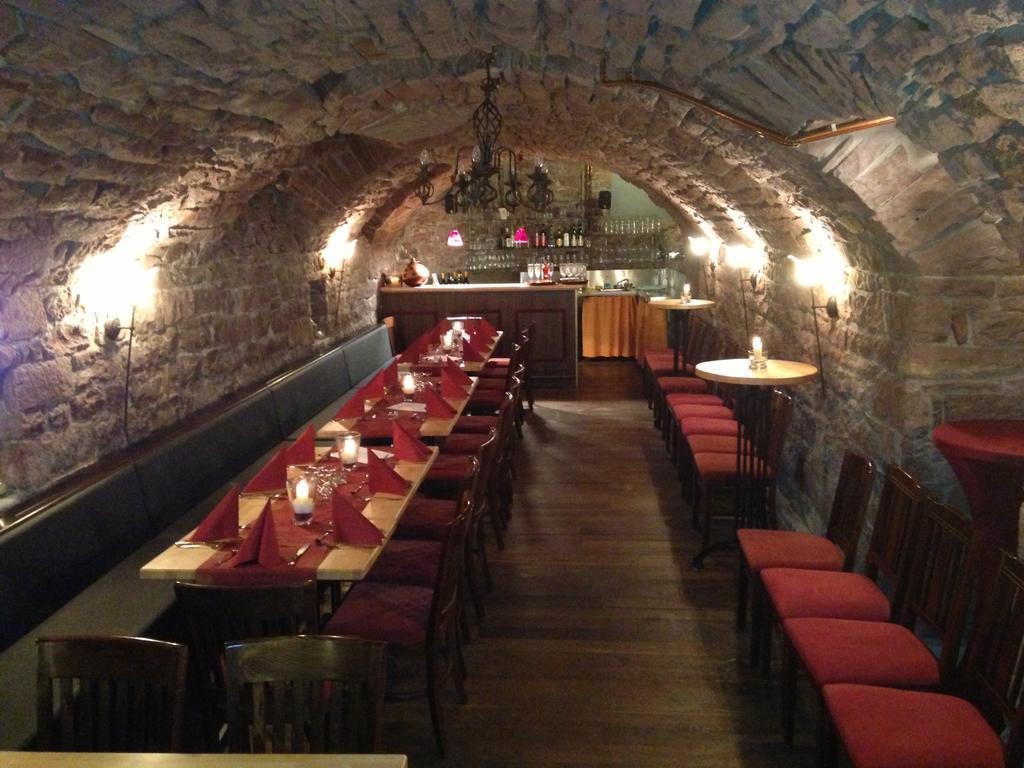 Linde Restaurant & Hotel Nussloch Bagian luar foto