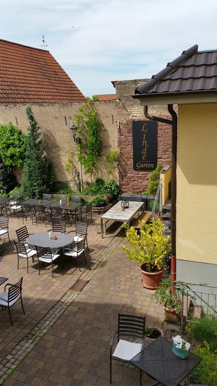 Linde Restaurant & Hotel Nussloch Bagian luar foto