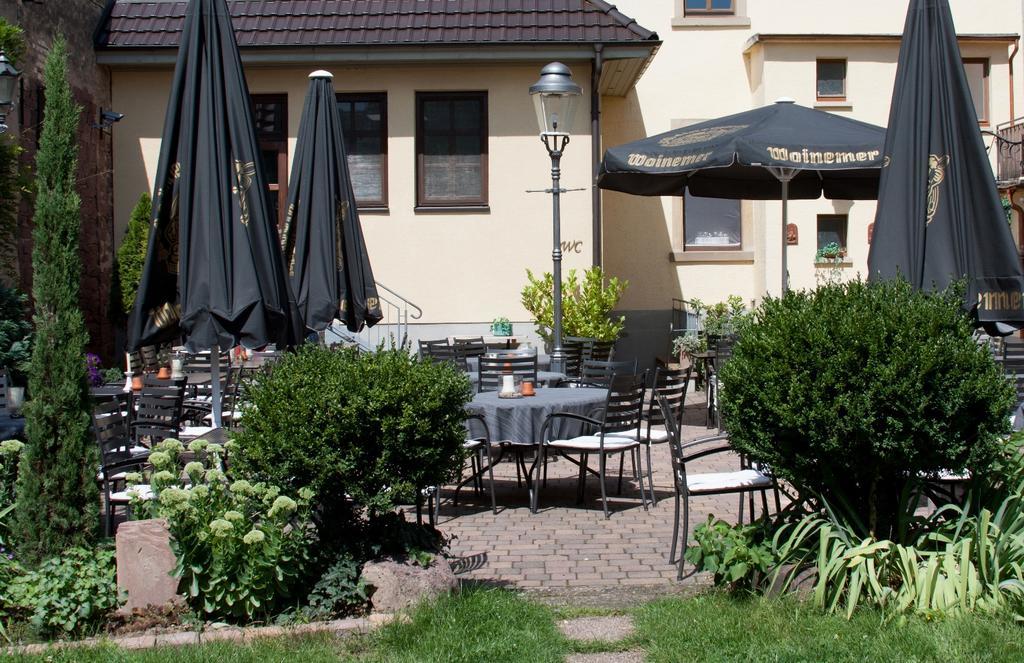 Linde Restaurant & Hotel Nussloch Bagian luar foto